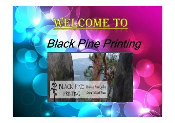 Black Pine Printing