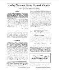 Analog electronic neural network circuits - IEEE ... - Robert Marks.org