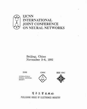 1992 International Joint Conference on Neural ... - Robert Marks.org
