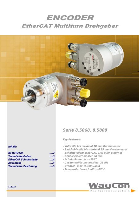 ENCODER EtherCat