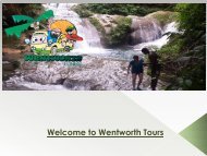 Welcome to Wentworth Tours