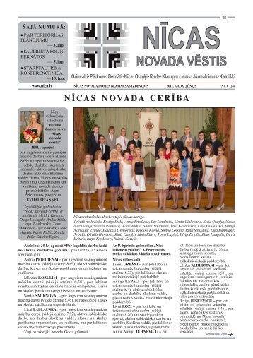 NICA 2011 kras.junijs.pmd - nÄ«cas novads