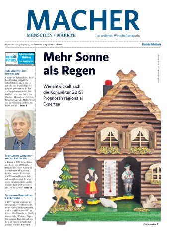 MACHER - Ausgabe 01/2015