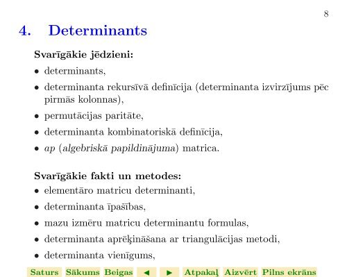 LineÂ¯arÂ¯a algebra II 9.nodarbÂ¯Ä±ba