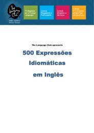 500 Expressões Idiomáticas em Inglês