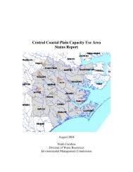 Central Coastal Plain Capacity Use Area Status Report - Division of ...
