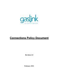 Gas Connections Policy - Bord Gais Networks