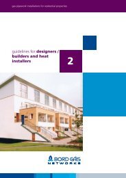 guidelines for designers / builders and heat installers - Bord Gais ...