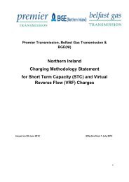 Charges - Bord Gais Networks