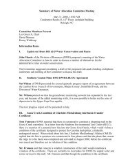 Summary of Water Allocation Committee Meeting May 11, 2005, 10 ...