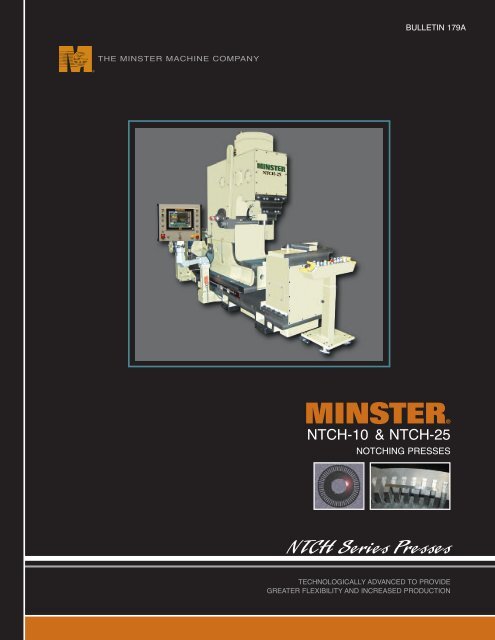 to Download - The Minster Machine Company