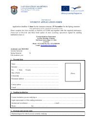 application form.pdf - Latvijas JÅ«ras akadÄmija