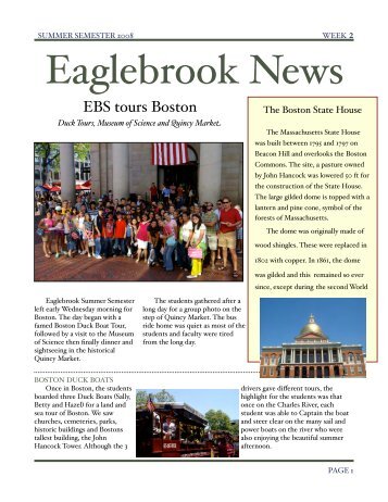 Eaglebrook News - Eaglebrook School