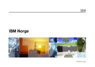 Hva er IBM Norge anno 2010? Les selv. - LSBG
