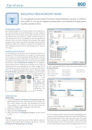 Boglayout med Microsoft WORD.indd - BoD