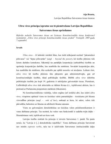 lasÄ«t referÄtu - Satversmes tiesa