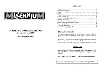 MARINE COMMANDER 3000 - Millennium 2000 GmbH