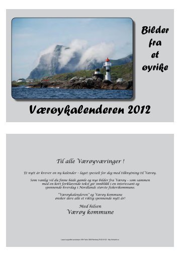 VÃ¦rÃ¸ykalender 2012 (pdf) - varoyrhs.com