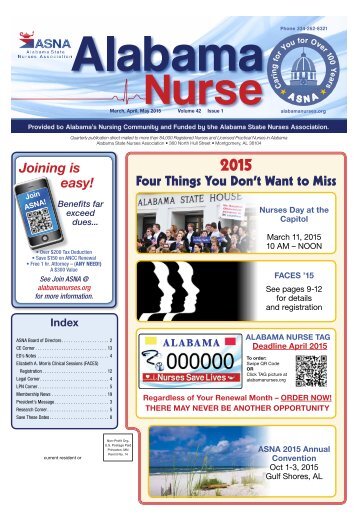 Alabama Nurse - March 2015