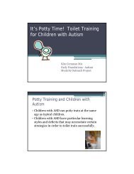 It's Potty Time! Toilet Training for Children with Autism