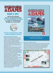here - International Journal on Hydropower and Dams