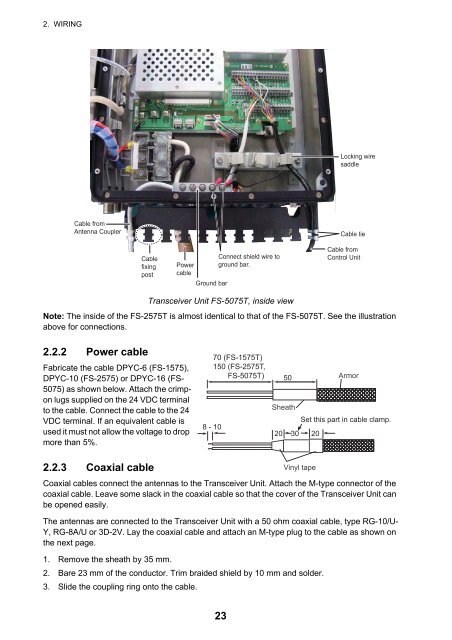 FS1575_2575_5075 Installation Manual E1 6-15-2012 - Furuno USA