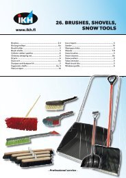 26. BRUSHES, SHOVELS, SNOW TOOLS - Agreko