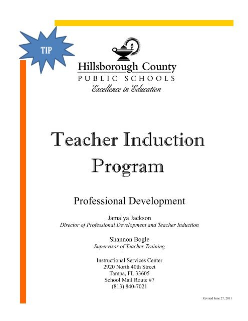 Teacher Induction Program - TNTP