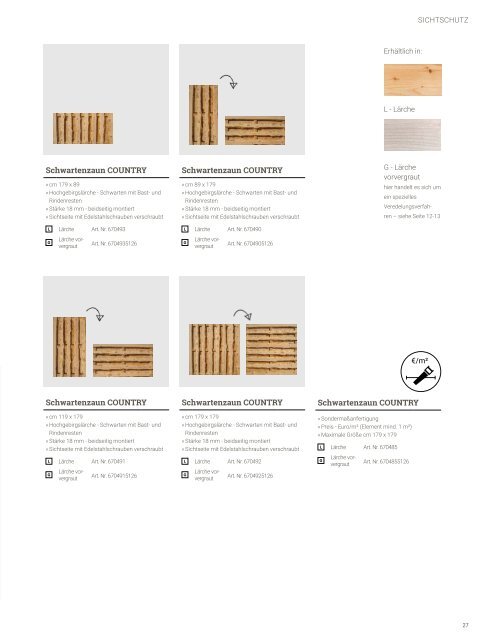 Bioline - Natürlich mit Holz