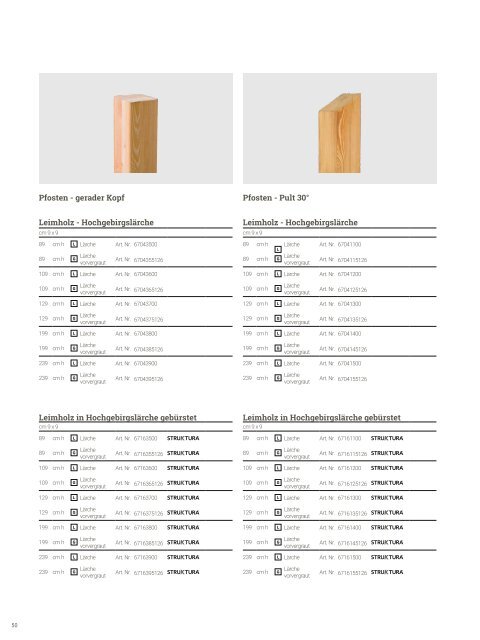 Bioline - Natürlich mit Holz