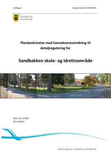 Planbeskrivelse - Sarpsborg kommune