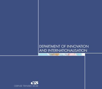 Leaflet for Department of Internationalisation and Innovation at ...