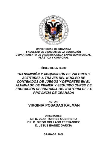 VIRGINIA POSADAS KALMAN