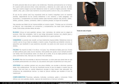 MODA XEITOSA. Articulos sobre moda, belleza, complementos