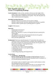 Lesson 5 â Transplanting - 4-H Africa Knowledge Center.