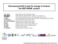 Harnessing Earth's heat for energy in Ireland: the IRETHERM project