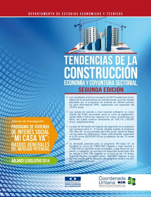 TENDENCIAS DE LA CONSTRUCCION DICIEMBRE