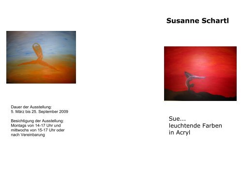 SUSANNE SCHARTL - Kommission Kunst