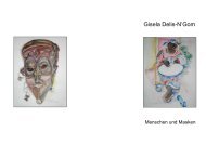 Gisela Delis-N'Gom - Menschen und Masken - Kommission Kunst