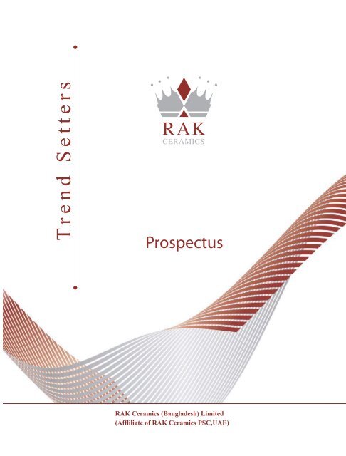 Prospectus RAK Ceramics (Bangladesh) Limited - Biasl