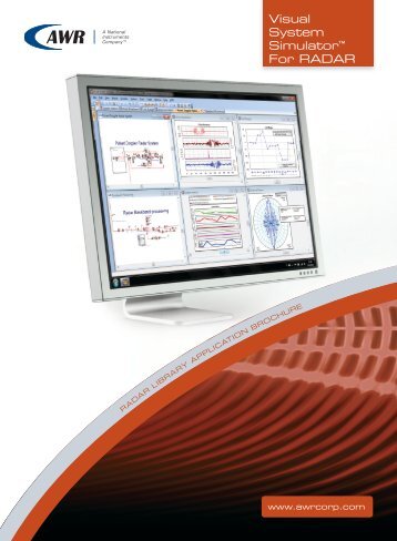 Visual System Simulator™ For RADAR - AWR Corporation