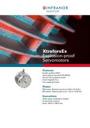 XtraforsEx Explosion-proof Servomotors - Mavilor