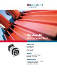 XtraforsBL AC Servomotors - Mavilor