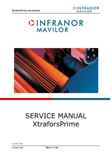 Service Manual - Mavilor