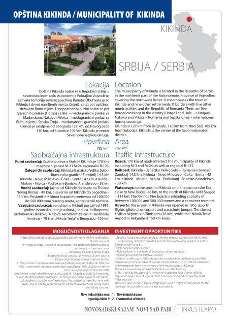 SRBIJA / SERBIA - Novi Sad Fair - Home page