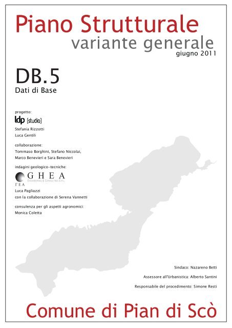 Dati di base - Unione dei Comuni del Pratomagno