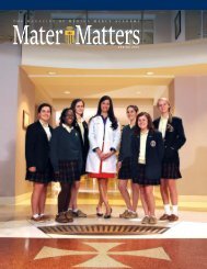 Mater Matters - Merion-Mercy Academy