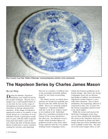 The Napoleon Series by Charles James Mason - Transferware ...