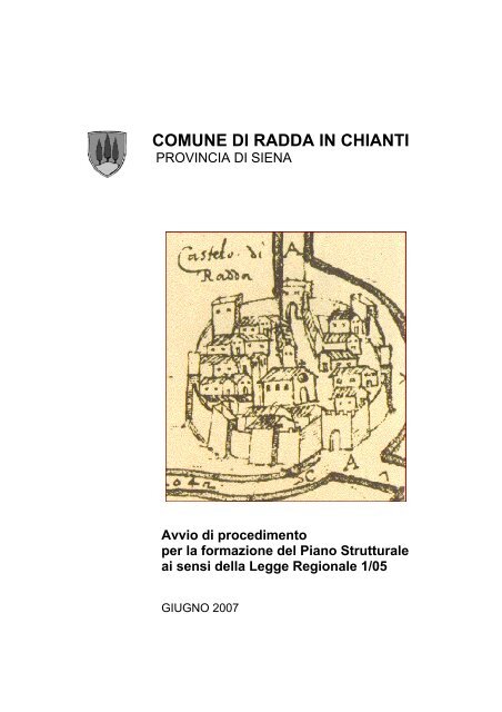 Relazione di avvio del procedimento - Unione dei Comuni del ...