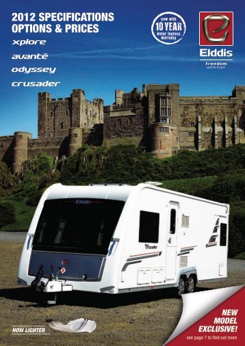 The widest range of tourer options in the UK Personalising ... - Elddis
